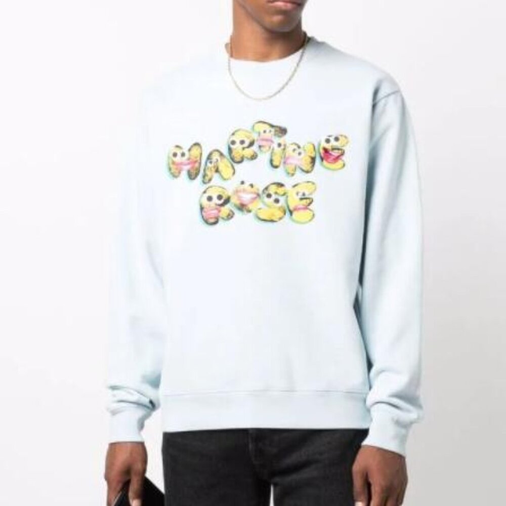 BNWT AW21 MARTINE ROSE SHREDDED SWEATSHIRT S